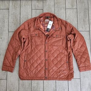 Stio Jacket Skycrest Insulated Puffer Snap Shirt Men XXL NWT REI Outdoor Packabl